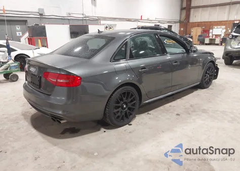 2015 Audi S4 3.0T Premium Plus z USA, uszkodzony, nr VIN WAUBGAFL3FA061547